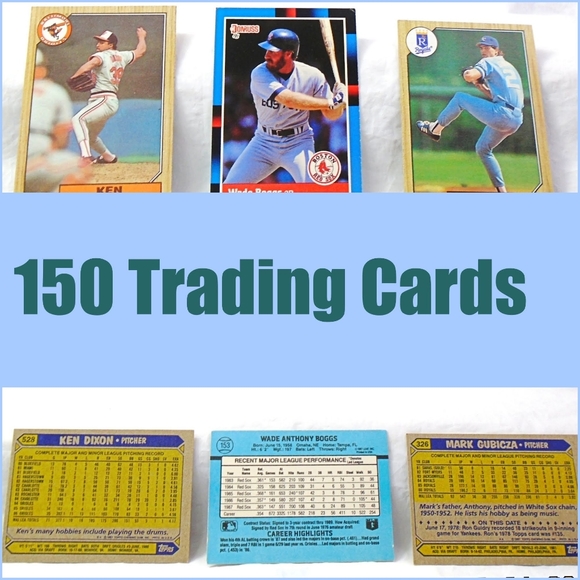MLB Other - Trading Cards Sports Huge Lot 150 Mint